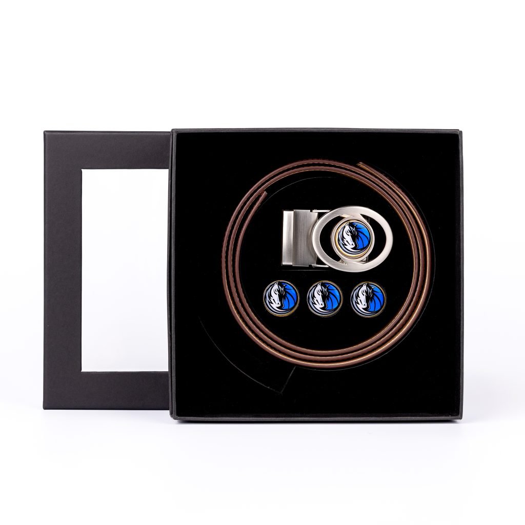 The Elegance Personalized Golfer Belt Gift Set